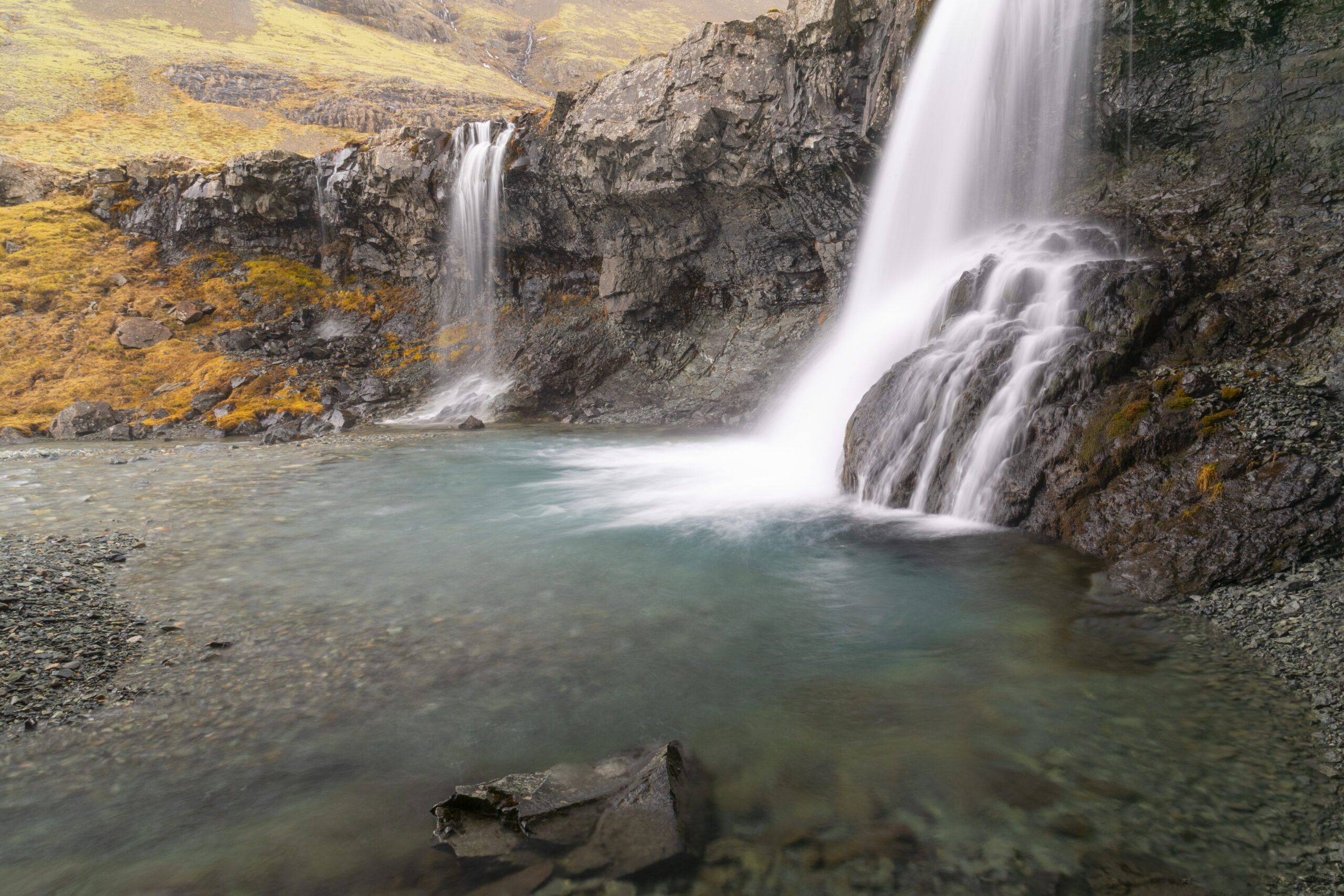 Main falls, Skutafoss, Pjodvegur, Iceland-1 cpl