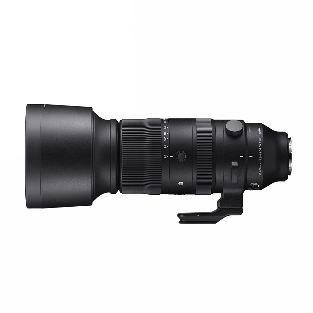 SIGMA 60-600mm F4.5-6.3 DG DN OS Sports - With Hood