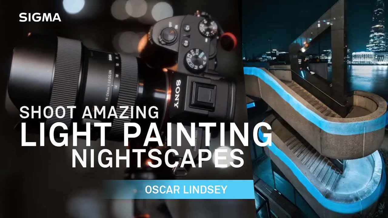 Shoot amazing light painting nightscapes Long exposure photography tips & advice with Oscar Lindsey